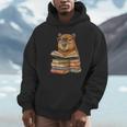 Cute Capybara Reading Books Animal Capybara Bookworms Unisex Hoodie Cute Capybara Reading Books Animal Capybara Bookworms Unisex Hoodie