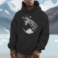 Cute Giraffe Wear Glasses Reading Book Librarian Bookworm Unisex Hoodie Cute Giraffe Wear Glasses Reading Book Librarian Bookworm Unisex Hoodie