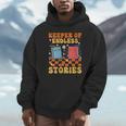 Cute Librarian Library Book Lover Keeper Of Endless Stories Unisex Hoodie Cute Librarian Library Book Lover Keeper Of Endless Stories Unisex Hoodie