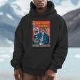 Dead Roast Coffee Comic Book Cover Style Skeleton Barista Unisex Hoodie