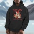 Dear Santa More Books Please Coquette Bow Books Christmas Unisex Hoodie