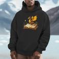 Dragon Fantasy Book Lover Bookish Reader Bookworm Wildflower Unisex Hoodie