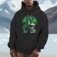 Dragon Reading Books Bookworm Unisex Hoodie