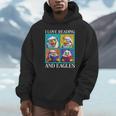 Eagle Love Reading And Eagles Child Book Lover Unisex Hoodie Eagle Love Reading And Eagles Child Book Lover Unisex Hoodie
