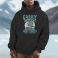 Easily Distracted By Books And Dragons Nerds Unisex Hoodie Easily Distracted By Books And Dragons Nerds Unisex Hoodie
