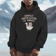 Easily Distracted By Books Silly-Goose Bookish Library Read Unisex Hoodie