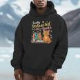 Easily Distracted By Cats And Books Book & Cat Lover Unisex Hoodie