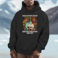 Easily Distracted By Dragons Books Cats Fantasy Book Lover Unisex Hoodie