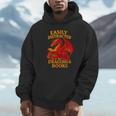Easily Distracted By Dragons And Books Reading Unisex Hoodie