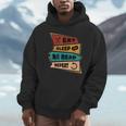 Eat Sleep Read Repeat Reading Books Reader Bookworm Unisex Hoodie