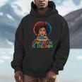Education Is Freedom History Girl Women Book Lover Unisex Hoodie Education Is Freedom History Girl Women Book Lover Unisex Hoodie
