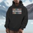 Emotionally Recovering From a Book Reading Librarian Unisex Hoodie