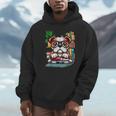 English Bulldog Reading a Book Dog Unisex Hoodie