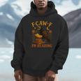 F CAW F Crow I'm Reading Book Lover Fall Unisex Hoodie