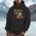Ghost Library Reading Books Halloween Men Women Kids Unisex Hoodie