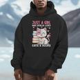 Girl Who Loves Cats And Books Cute Unisex Hoodie Girl Who Loves Cats And Books Cute Unisex Hoodie