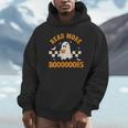 Groovy Halloween Teacher Spooky Read More Book Women Girl Unisex Hoodie