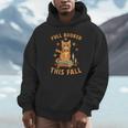 Halloween Fully Booked This Fall Book Ginger Cat Reading Unisex Hoodie Halloween Fully Booked This Fall Book Ginger Cat Reading Unisex Hoodie