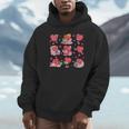 Hearts Reading Book Lovers All Booked For Valentine Unisex Hoodie Hearts Reading Book Lovers All Booked For Valentine Unisex Hoodie
