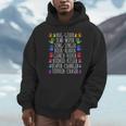 Hug Giver Book Reader Diaper Changer Daycare Teacher Unisex Hoodie Hug Giver Book Reader Diaper Changer Daycare Teacher Unisex Hoodie