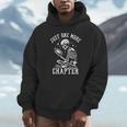 Just One More Chapter Skeleton Reading Book Unisex Hoodie Just One More Chapter Skeleton Reading Book Unisex Hoodie