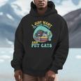 I Just Want To Read Books And Pet Cats Cat Book Lovers Unisex Hoodie I Just Want To Read Books And Pet Cats Cat Book Lovers Unisex Hoodie