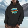 Kids Boys Benjamin Name Personalized Superhero Comic Book Unisex Hoodie