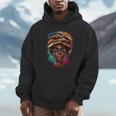 Melanin Girl Afro Book Lover Librarian Teacher Student Unisex Hoodie