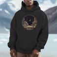 Moon Book Bookshelf Library Coffee Cup Star Stars Pattern Unisex Hoodie Moon Book Bookshelf Library Coffee Cup Star Stars Pattern Unisex Hoodie