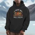 I Have No Shelf Control Book Lover Reading Humor Quote Unisex Hoodie