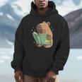 Pet Capybara Is Reading Library Capy Word Book Day Teacher Men Women Kids Unisex Hoodie Pet Capybara Is Reading Library Capy Word Book Day Teacher Men Women Kids Unisex Hoodie
