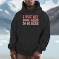 I Put My Book Down To Be Here Book Lover Book Nerd Unisex Hoodie