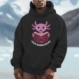 I Read Banned Books Axolotl Reading Unisex Hoodie