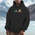 Reading Cat Heartbeat Book & Cat Lover Unisex Hoodie