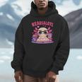 Readsolotl Pink Kawaii Axolotl Book Lover Reading Unisex Hoodie Readsolotl Pink Kawaii Axolotl Book Lover Reading Unisex Hoodie