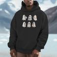 Retro Ghost Reading Books Halloween Bookish Ghost Bookworm Unisex Hoodie Retro Ghost Reading Books Halloween Bookish Ghost Bookworm Unisex Hoodie