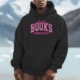 Retro Pink Coquette Bow Valentine Book Lover Varsity Unisex Hoodie Retro Pink Coquette Bow Valentine Book Lover Varsity Unisex Hoodie