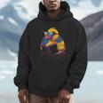 Rubber Duck Rubber Duckie Reading Book Rubber Duckling Unisex Hoodie Rubber Duck Rubber Duckie Reading Book Rubber Duckling Unisex Hoodie