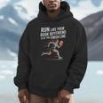 Run Like Your Book Boyfriend Is Waiting Runner Reader Unisex Hoodie