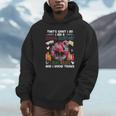 School Secretary Read Books And Know Things Flowers Flamingo Unisex Hoodie