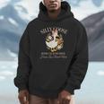 Silly Goose Book Club Member Reading Lover Unisex Hoodie