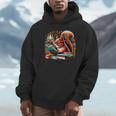 Squirrel Reading a Book Lover Bookworm Unisex Hoodie