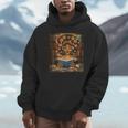 History Month Black Afro Girl Women Book Lovers Flower Unisex Hoodie
