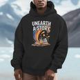 Unearth A Story Rainbow Treasure Book Unisex Hoodie