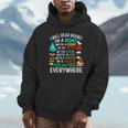 I Will Read Books On A Boat & Everywhere Unisex Hoodie