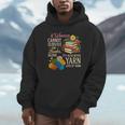 A Woman Cannot Survive On Books Alone She Also Needs Yarn Unisex Hoodie