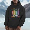 Women Floral Book Big Fan Of Human Rights Liberal Protest Unisex Hoodie