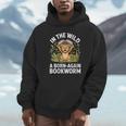 Women's Wild About Reading Book Reader Lion Zoo Animals Kids Unisex Hoodie