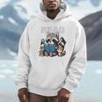 Animals Raccoon Reading Book Librarian Across America Kids Unisex Hoodie