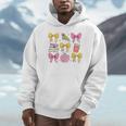 Apple Coquette Bow Books First Day Of School Back To School Unisex Hoodie Apple Coquette Bow Books First Day Of School Back To School Unisex Hoodie